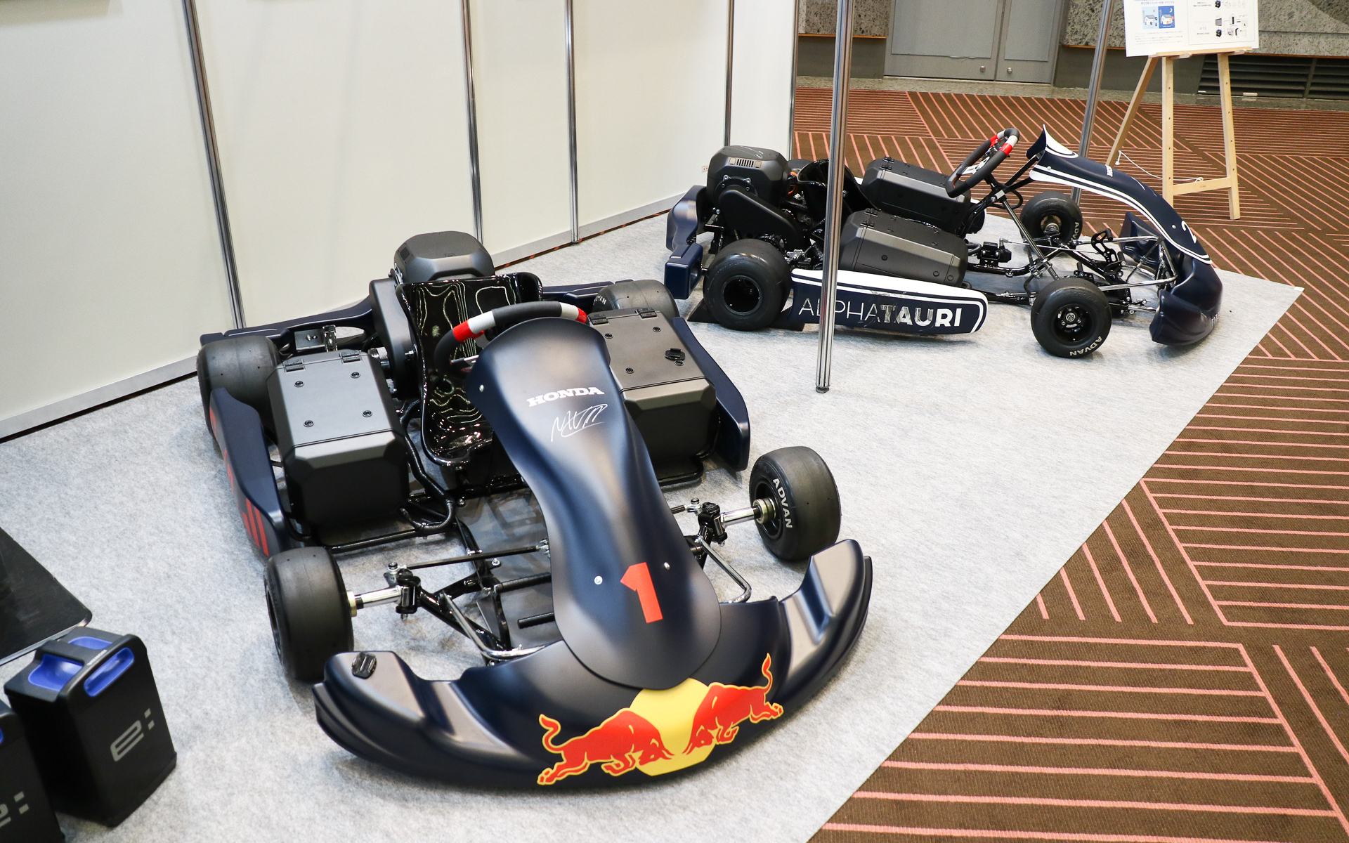 電動レーシングカートにも「Honda Mobile Power Pack」が使える