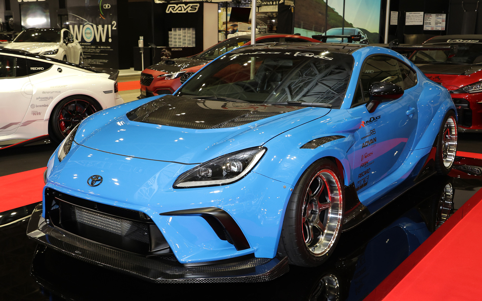 チューニングカー部門 最優秀賞 VARISの「GR86 WIDE BODY」