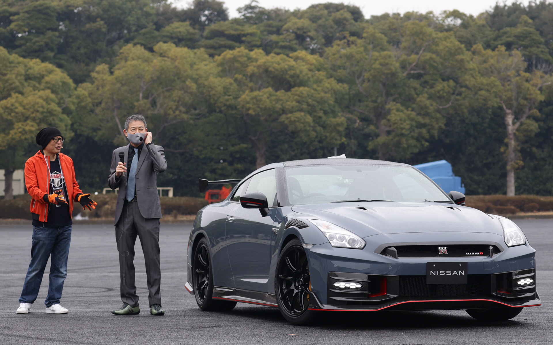 屋外イベントではデモランなども実施された