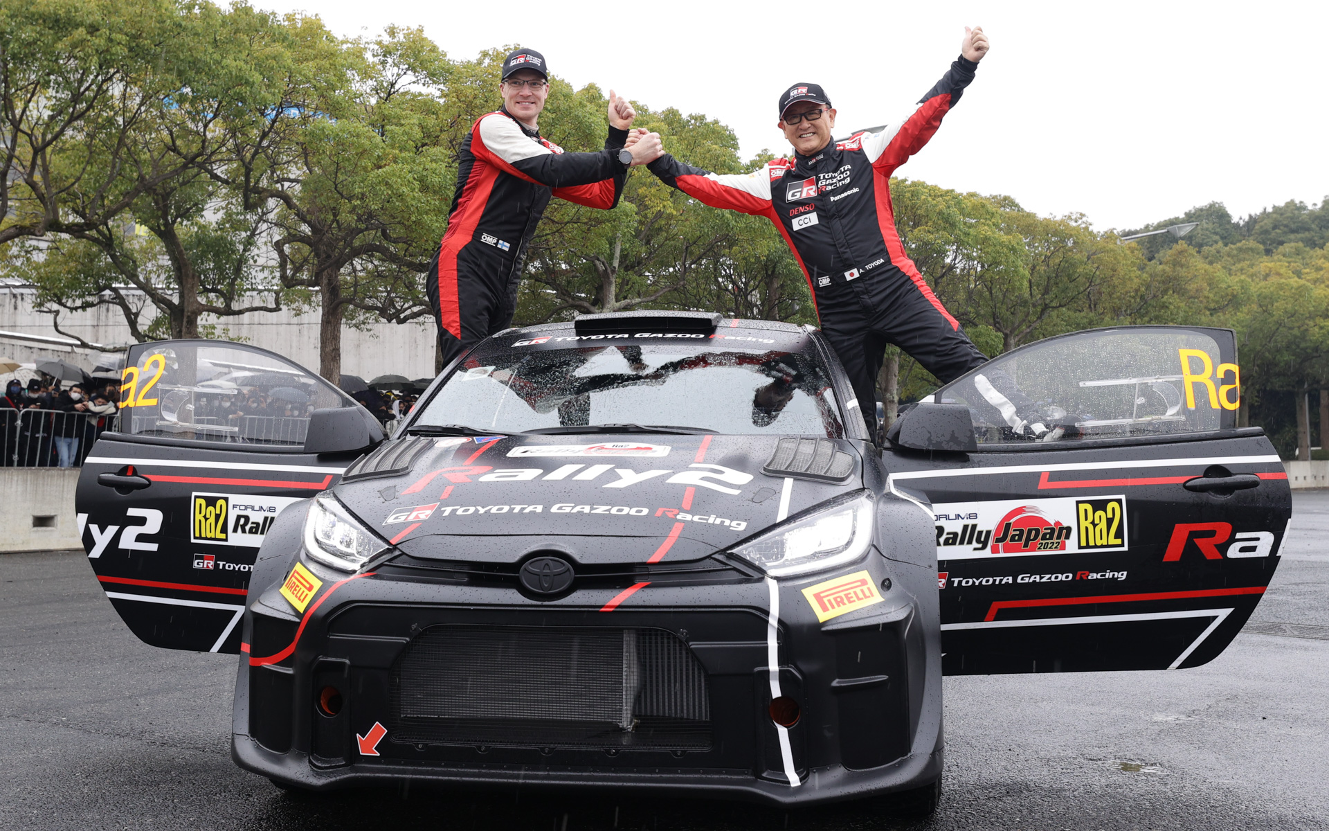 屋外イベントではデモランなども実施された