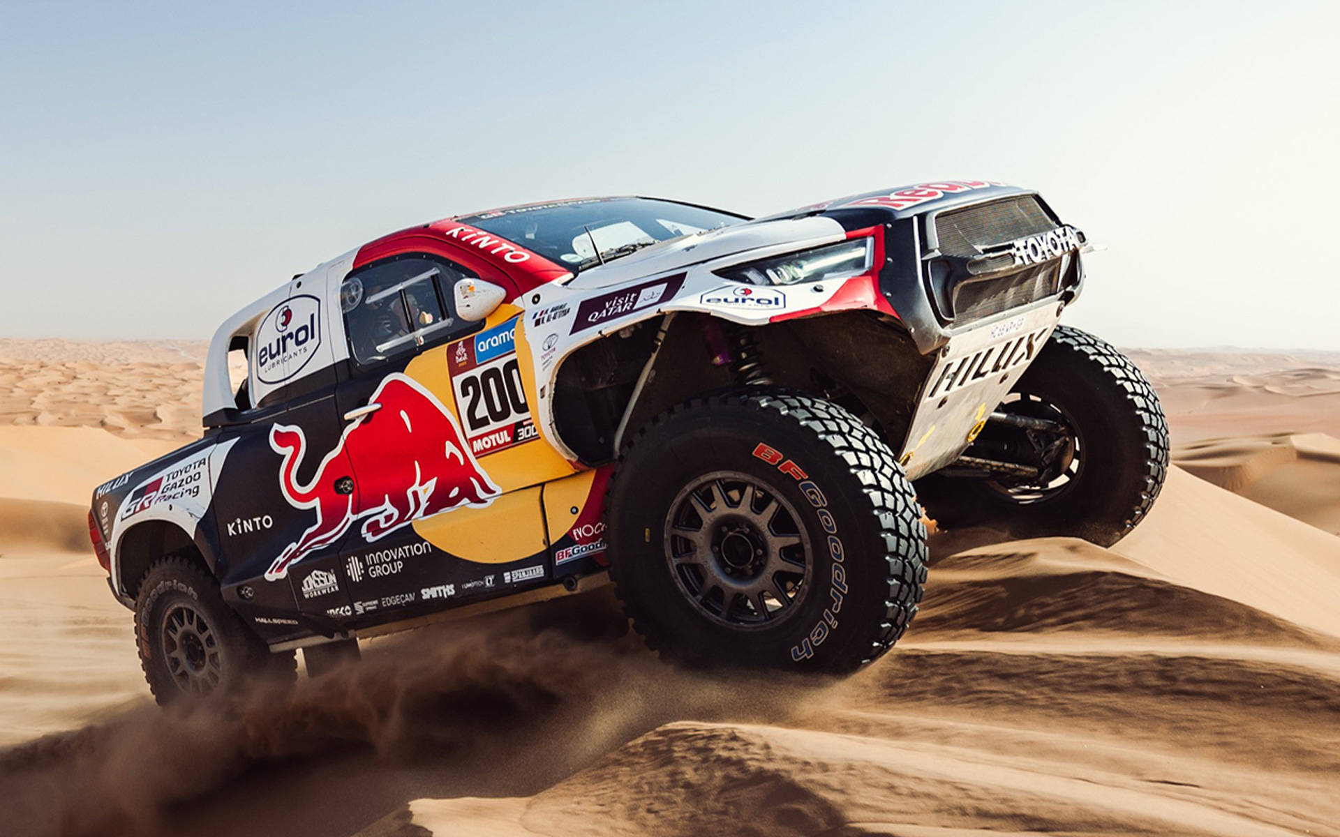 ナッサー・アル-アティヤ／マシュー・ボーメル組 200号車 （トヨタ・ハイラックス TOYOTA GAZOO Racing）	