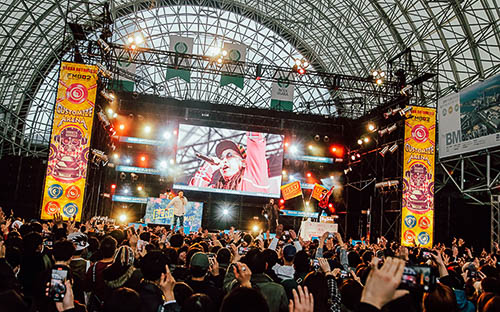 FM802がサポートする音楽ライブも開催