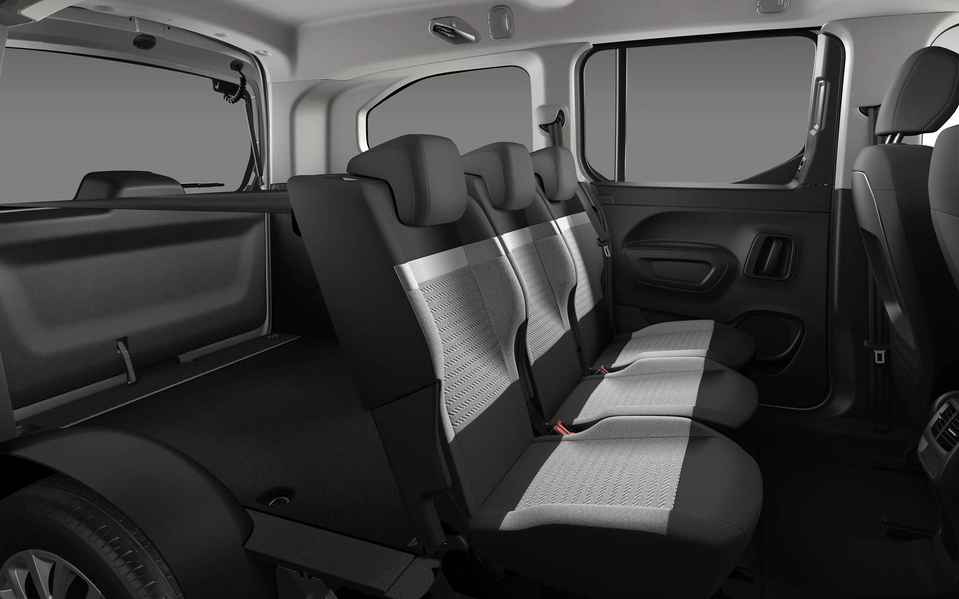 3列目シートは取り外し可能