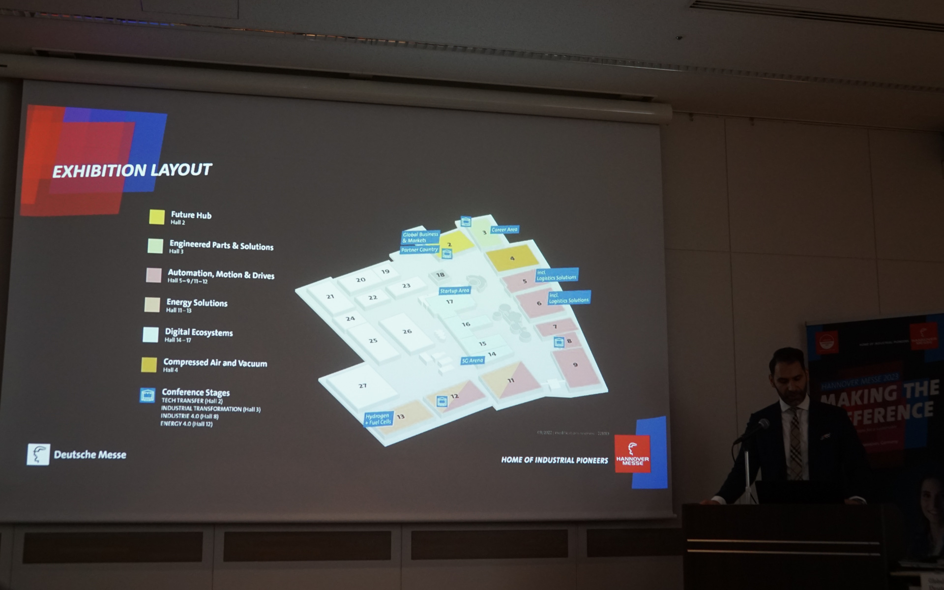ホール2〜17を使用して展開される