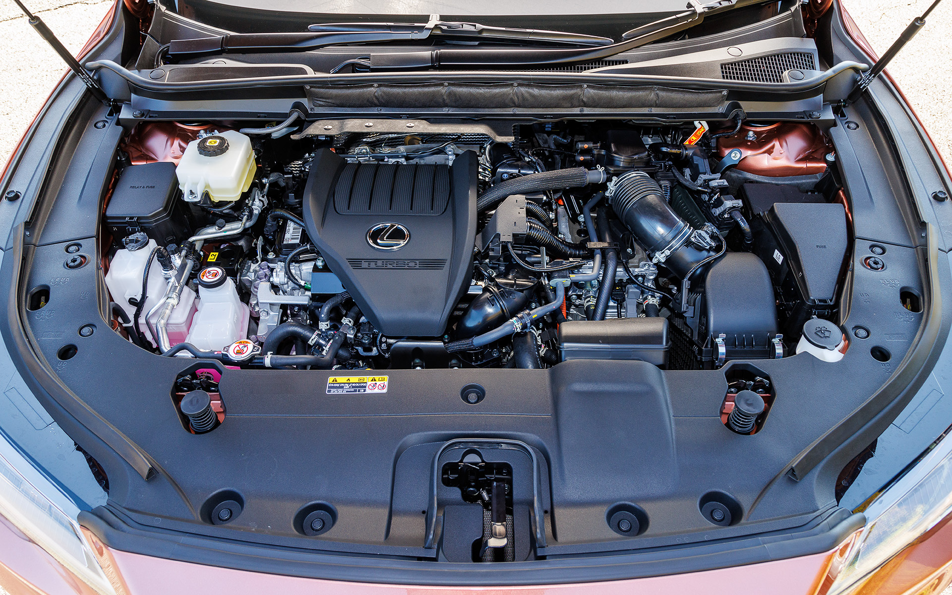 RX350が搭載する2.4リッターターボ（T24A-FTS）