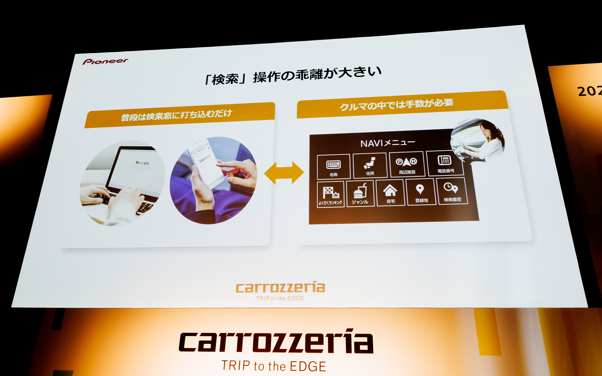 中でも検索操作が大きく異なる