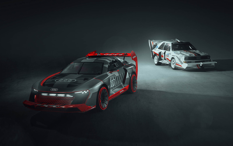 アウディ、世界で1台のEV「S1 e-tron quattro Hoonitron」特別展示