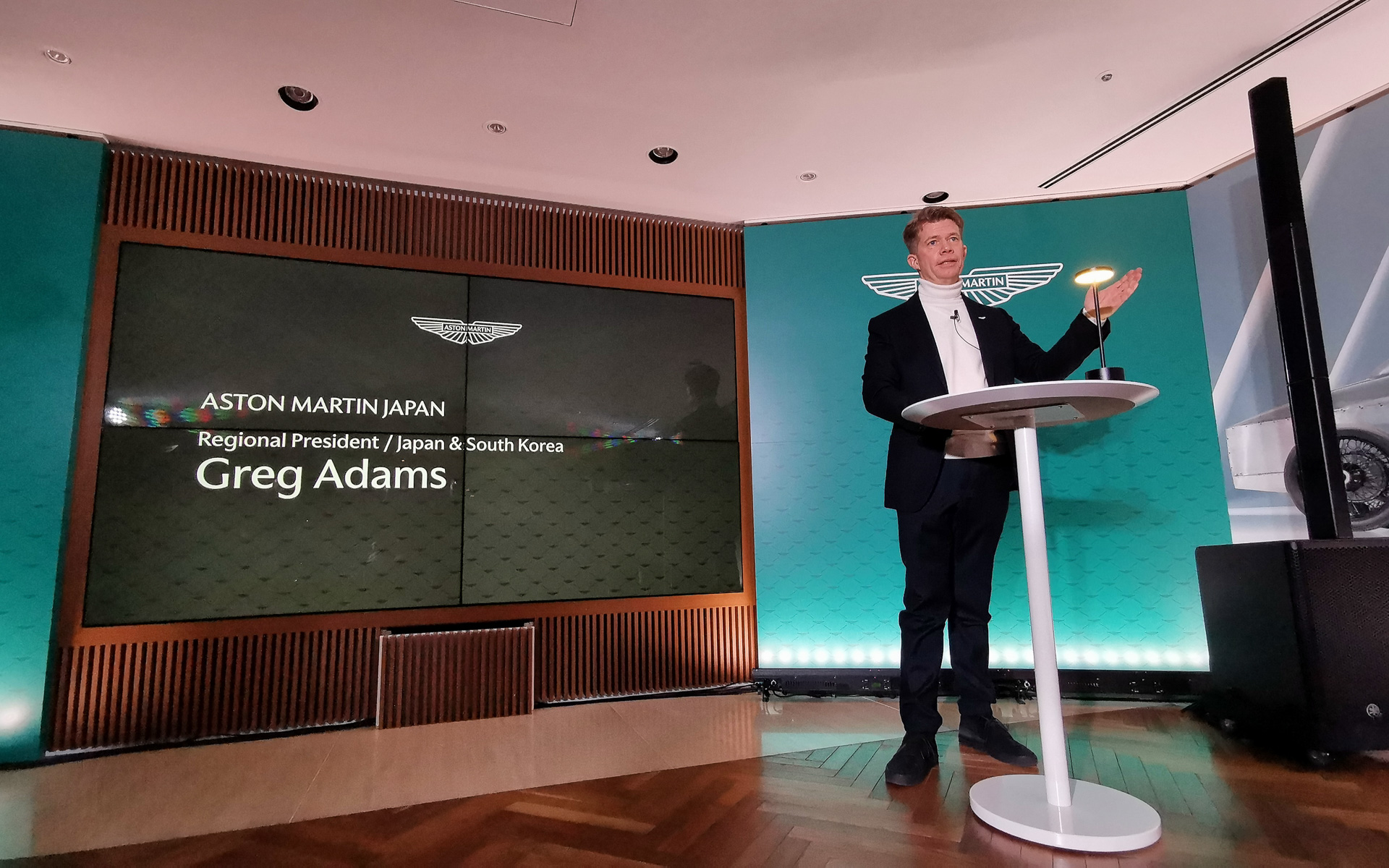 アストンマーティンの「2023 New Year Media Reception」が開催された
