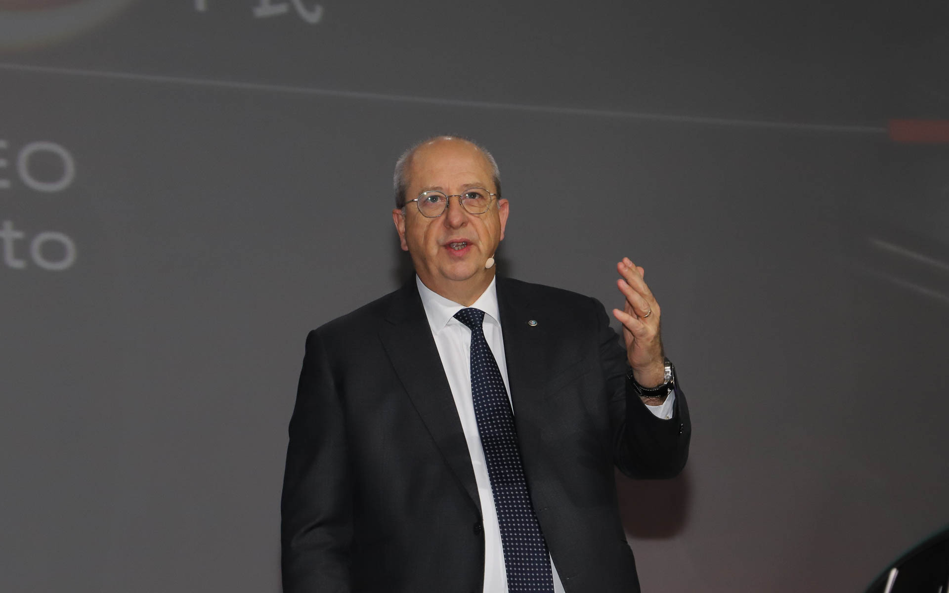 3年ぶりの来日となったというアルファ ロメオブランドCEO ジャン＝フィリップ・インパラート氏