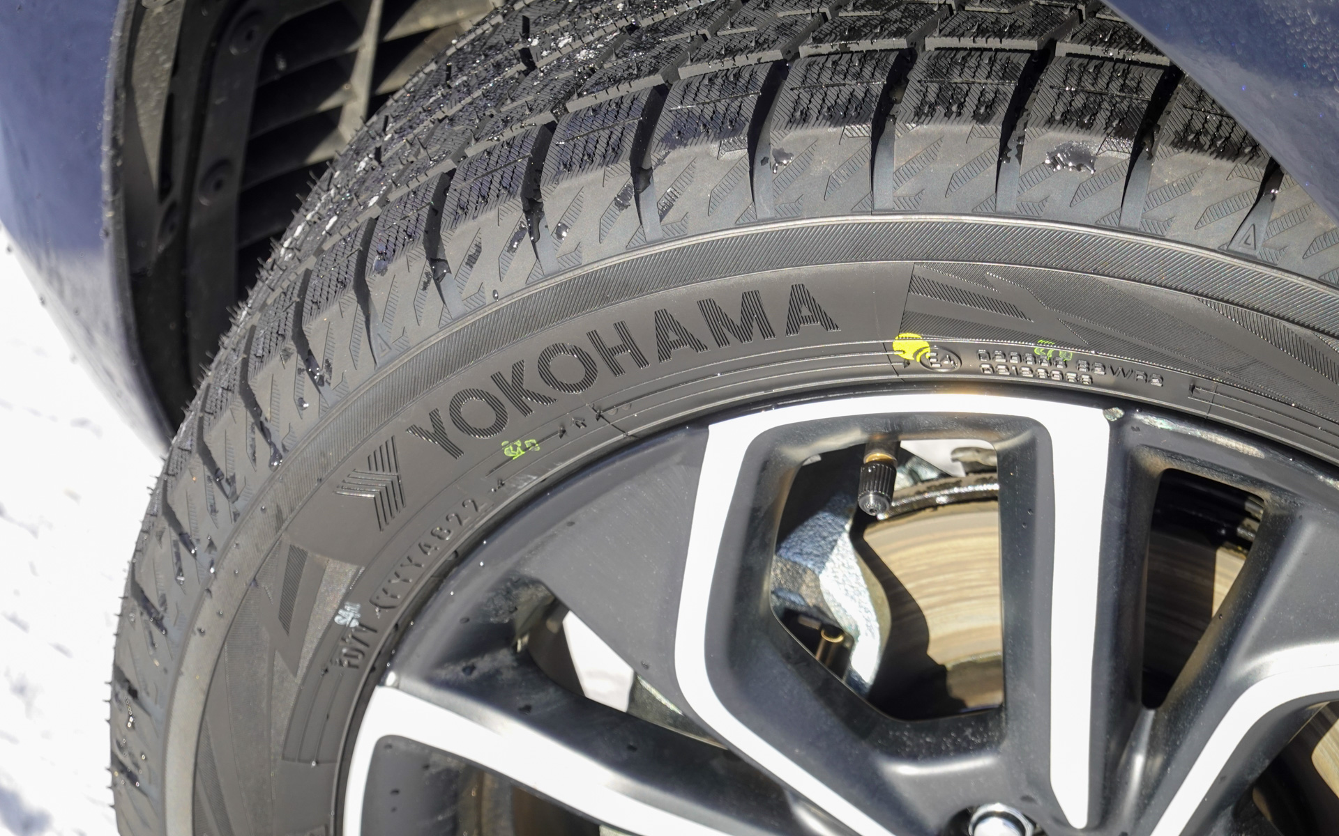 交換後に東京から女神湖に走ってきただけというほぼ新品の状態で参加