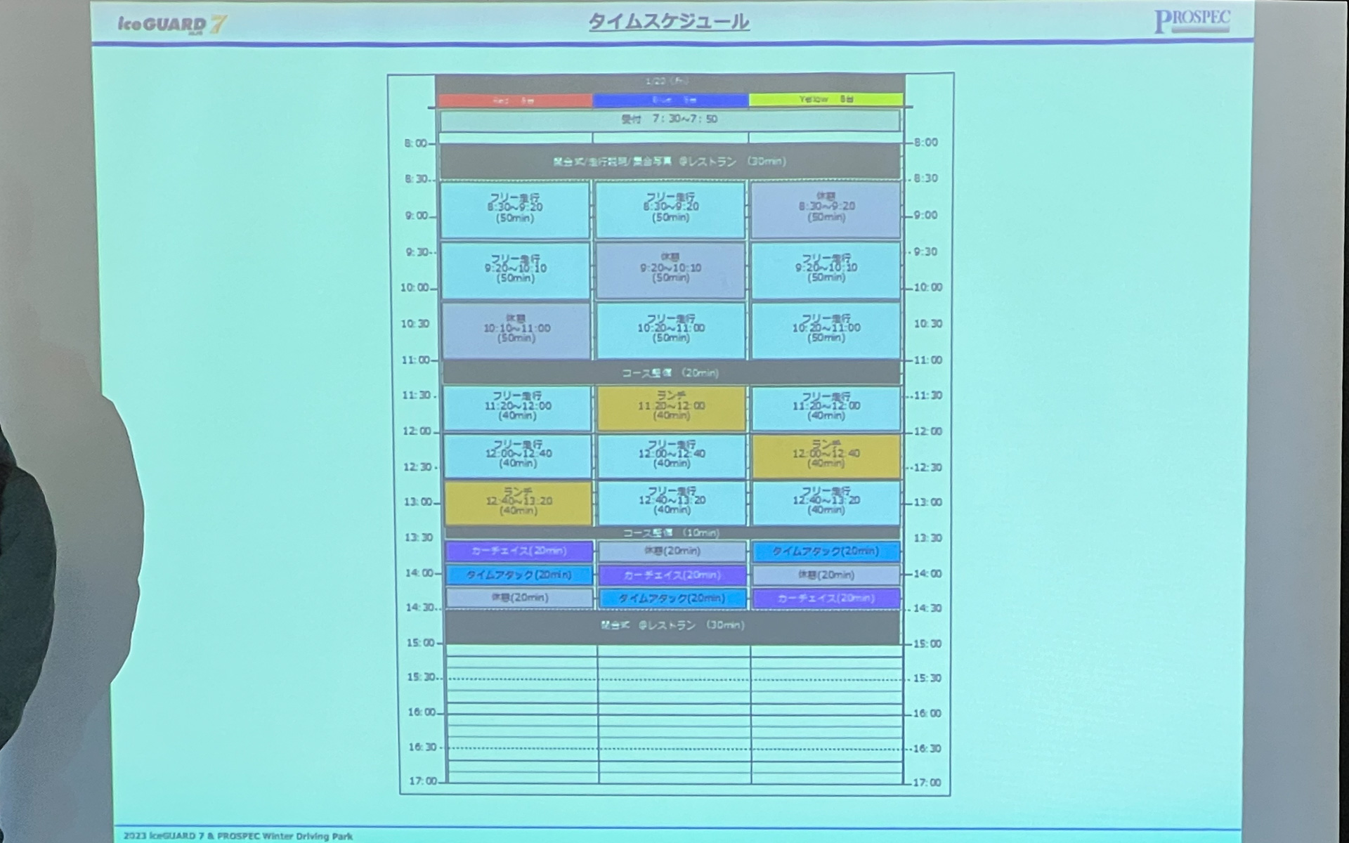 タイムテーブル