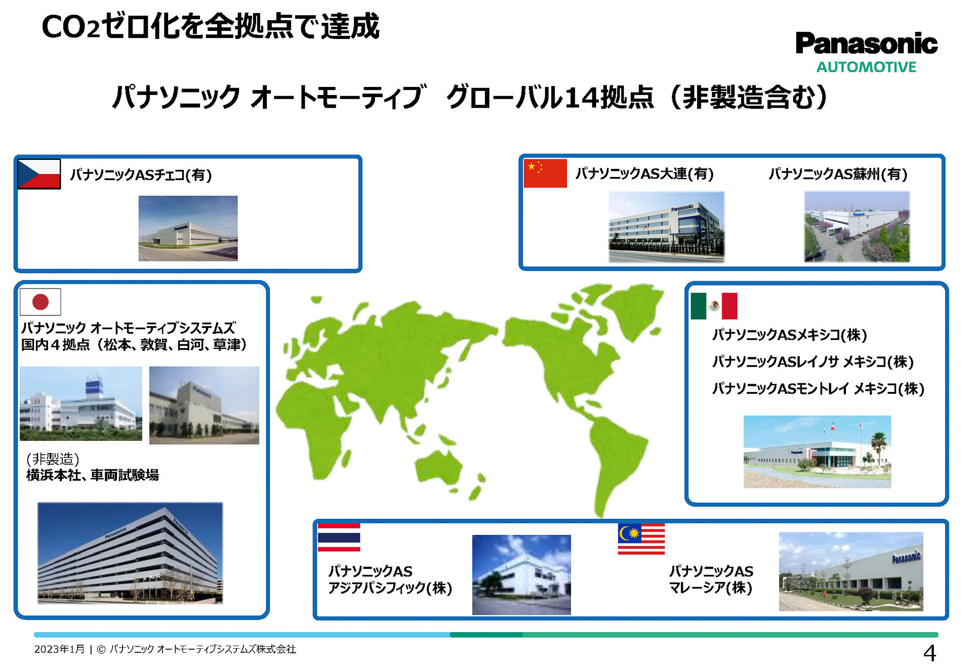 CO2ゼロ化を全拠点で達成