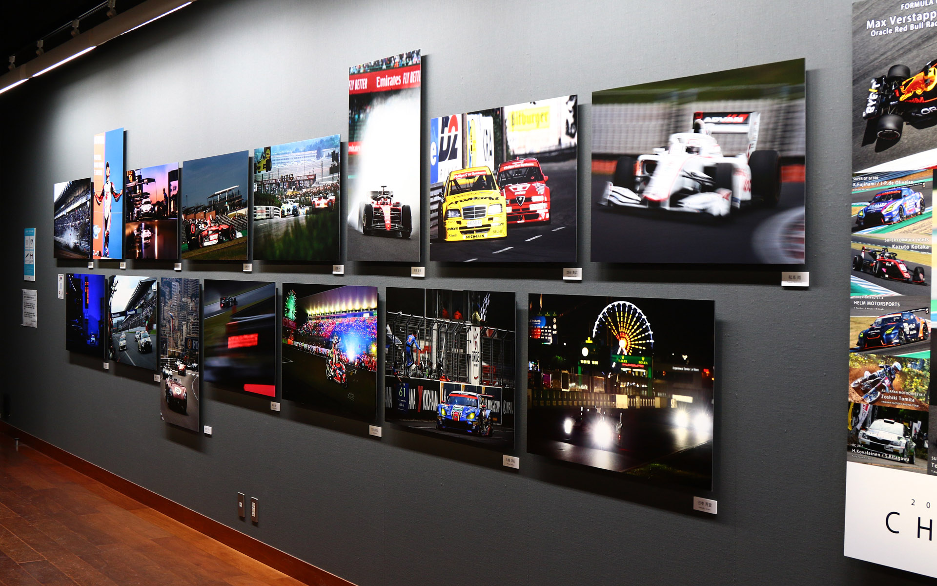 48点の作品が展示されている