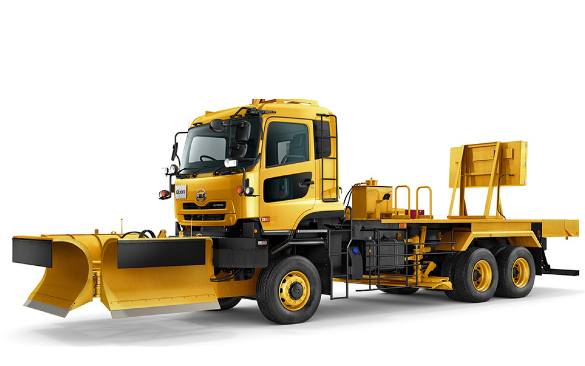 クオン総輪駆動除雪専用車