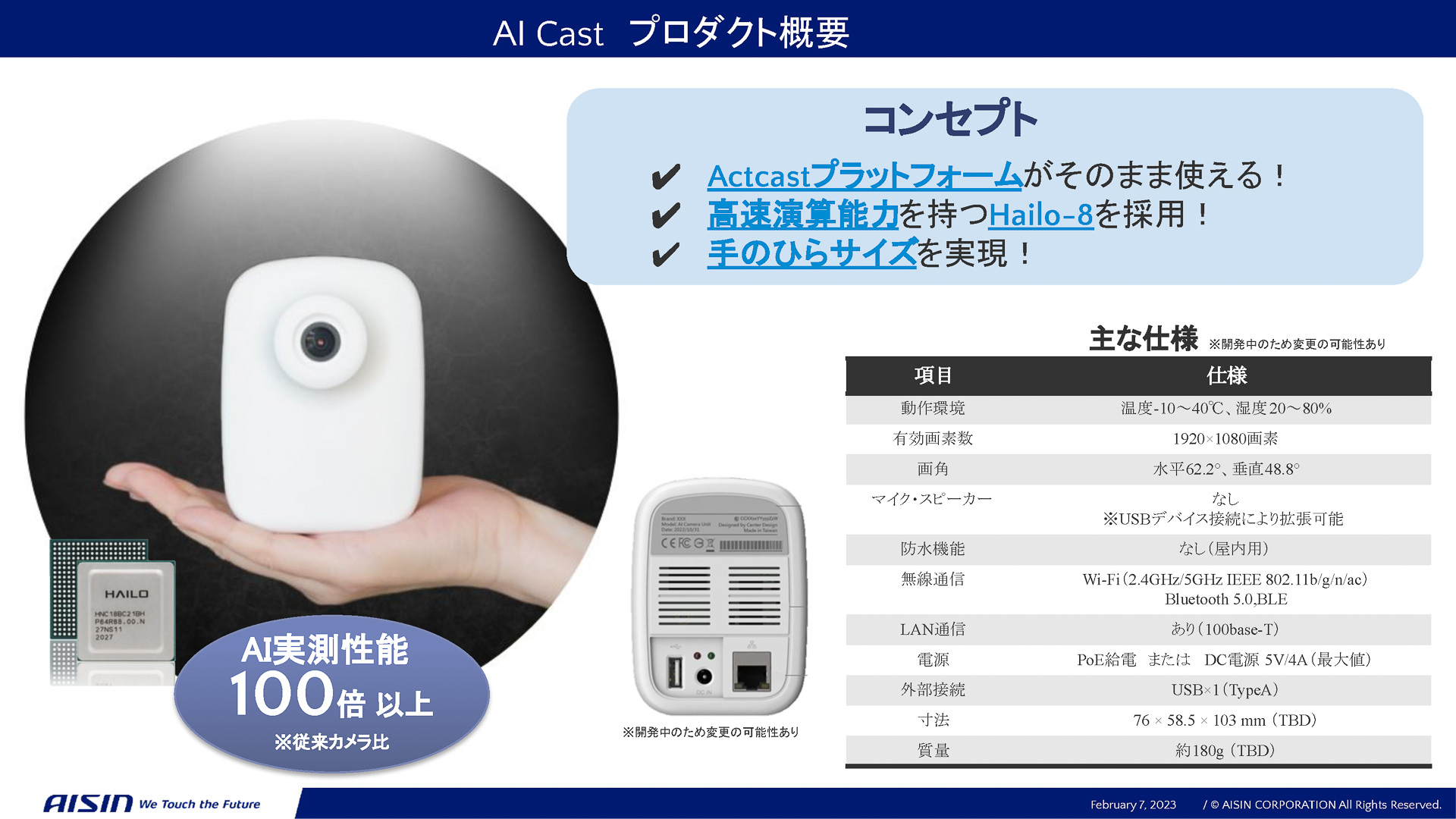 AI Castハードウエアの概要