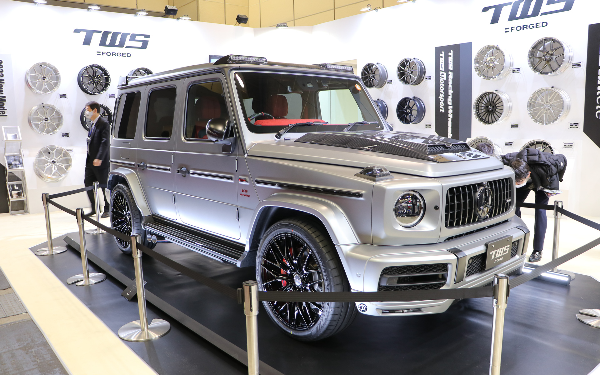 23インチホイールを履いたメルセデス・ベンツGクラス