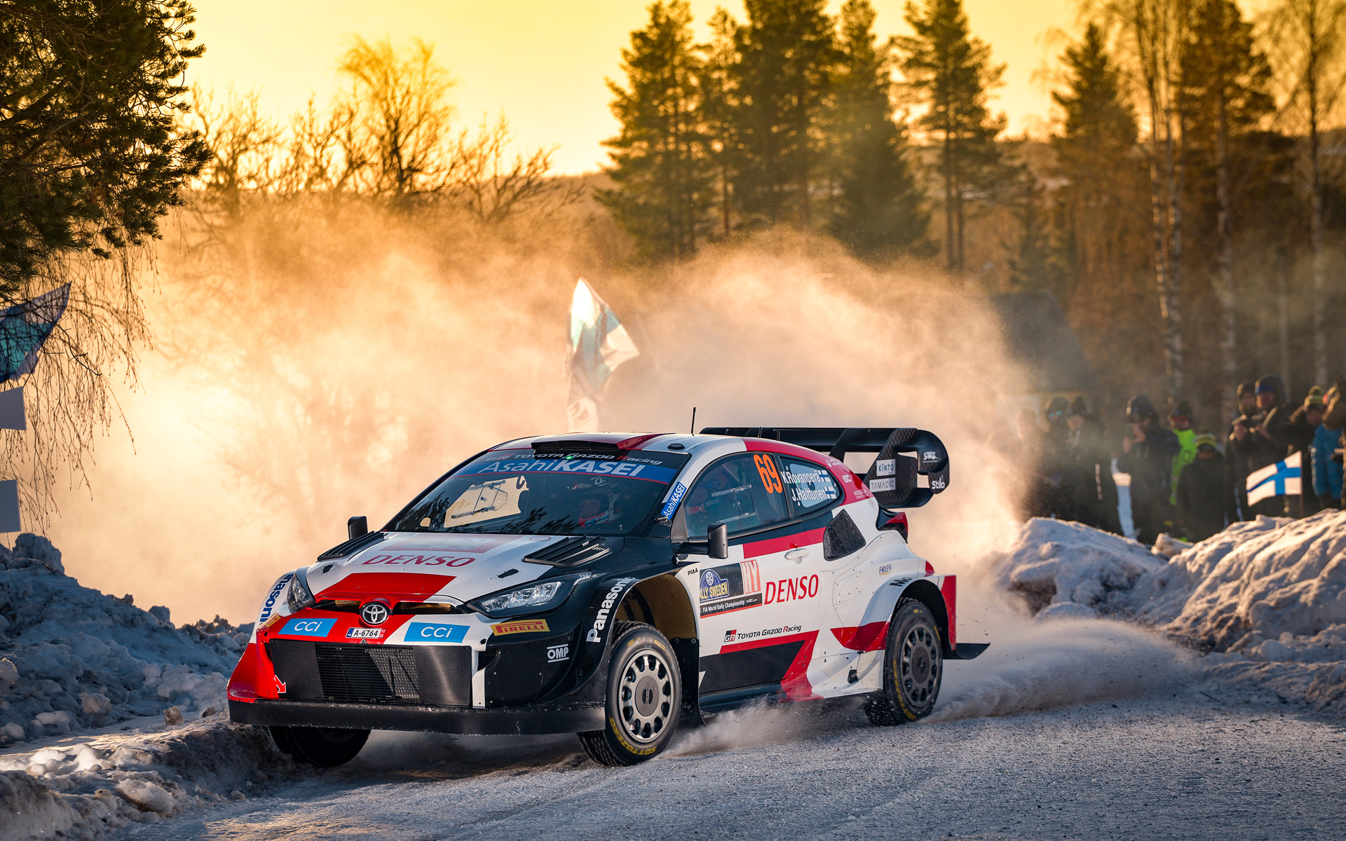 カッレ・ロバンペラ/ヨンネ・ハルットゥネン組（GR YARIS Rally1 HYBRID 69号車）