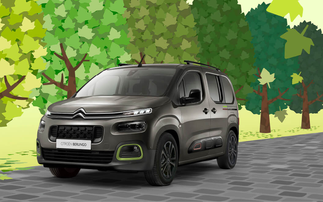 グリ プラチナムのボディカラーは、パリの街路樹と石畳をイメージした“プラタナス”