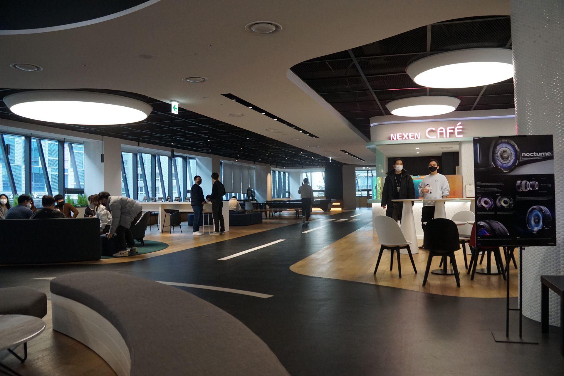 大学のキャンパスのようなスペースも用意される