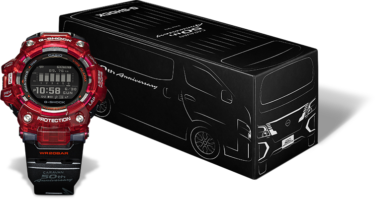 キャラバンをモチーフとしたオリジナルデザインのスペシャルボックス