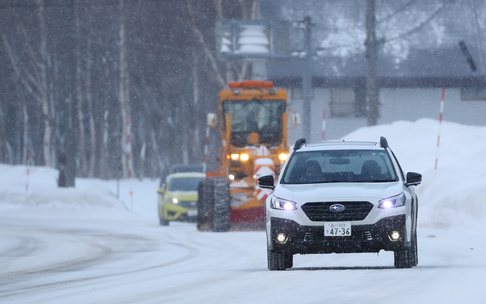 雪上での走行性能や雪国での使い勝手など「雪国総合性能」を体験