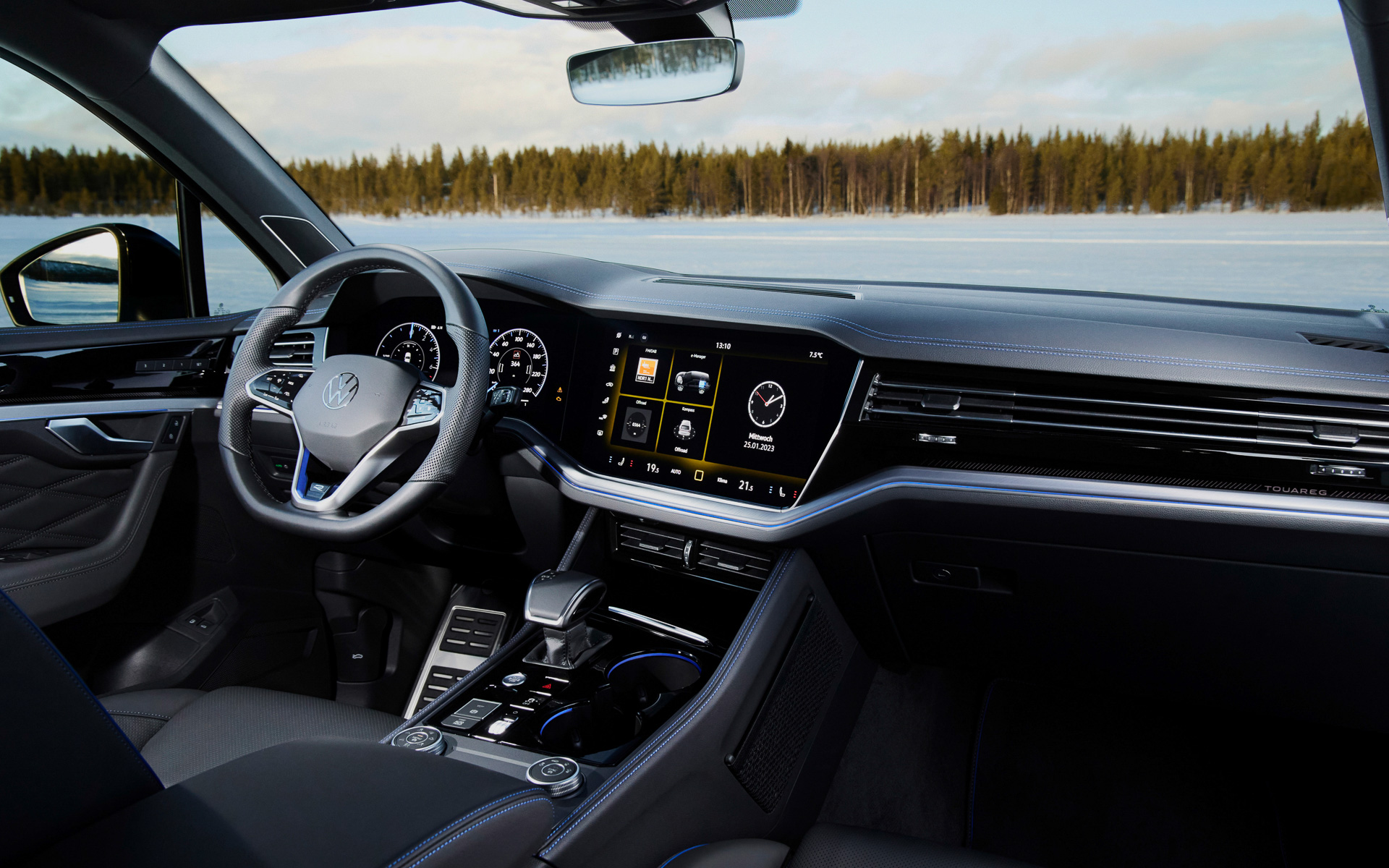 新型トゥアレグは「イノビジョンコックピット」を搭載するという