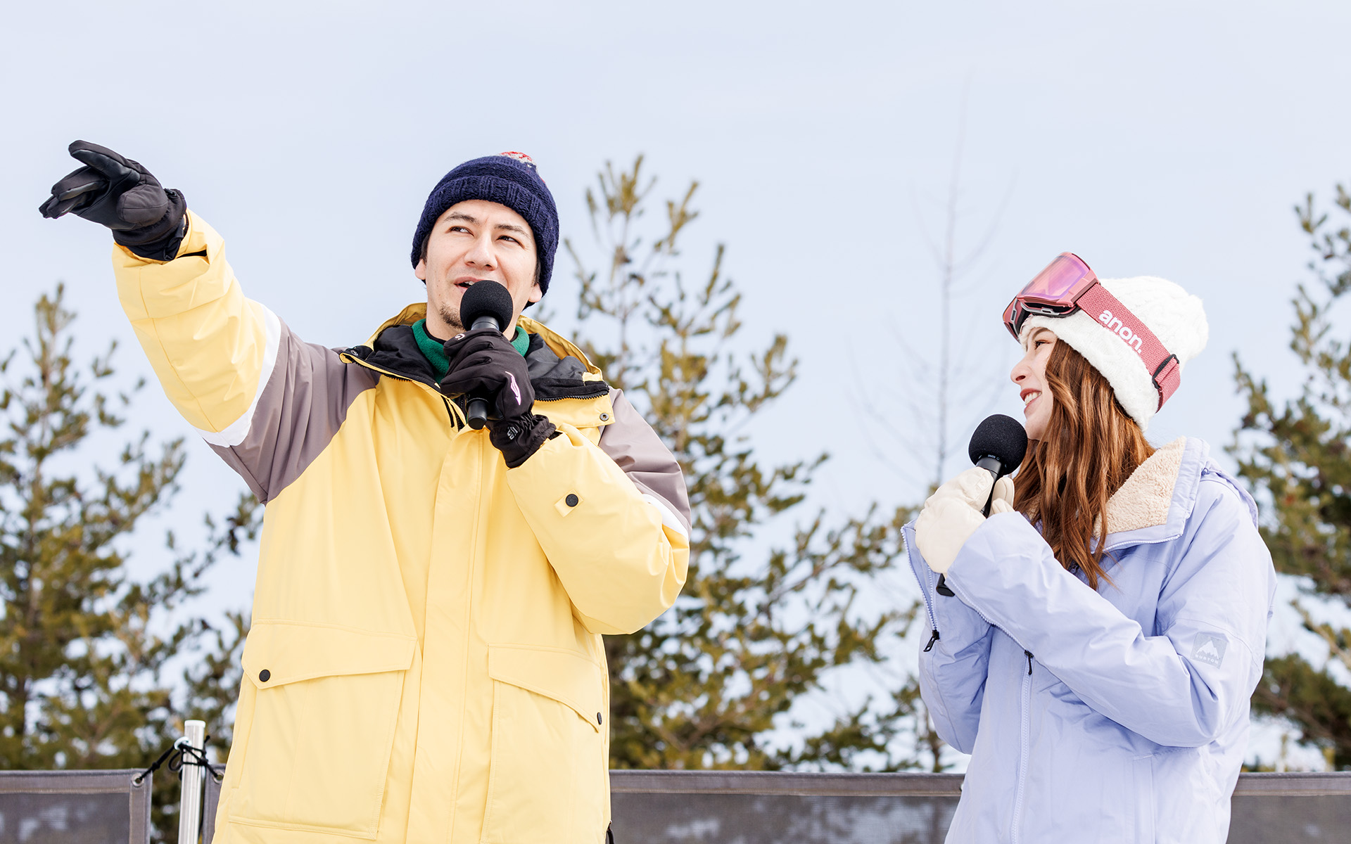 初顔合わせとのことだったが息の合った掛け合いを見せた