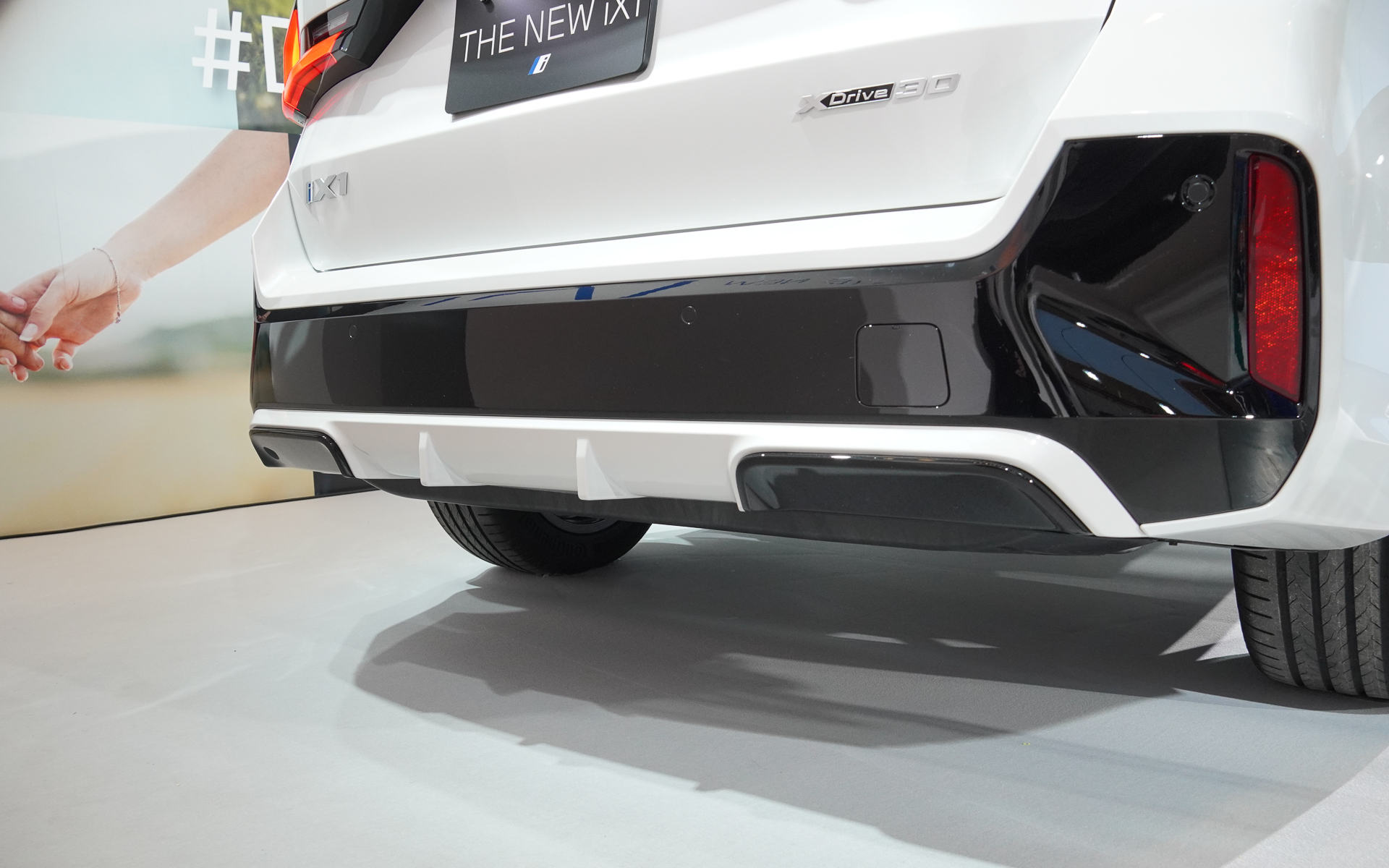 EVなのでリアにはエキゾーストパイプはない