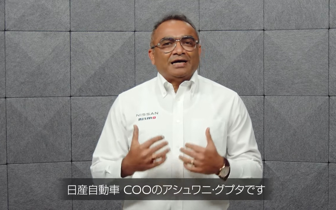 日産のモータースポーツ活動の意義について語るアシュワニ・グプタ氏