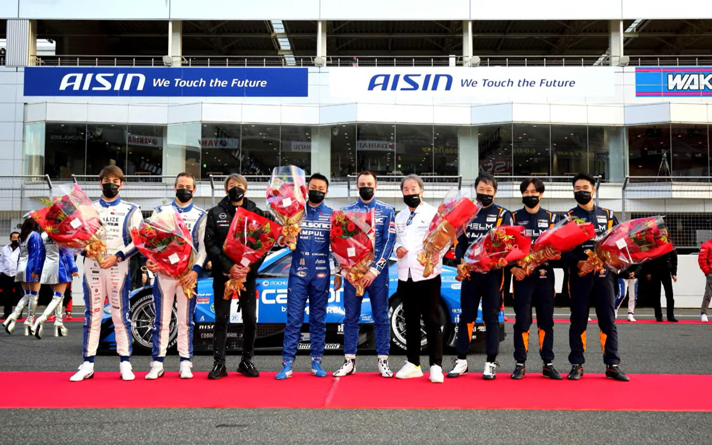 シリーズチャンピオンを獲得したクルー