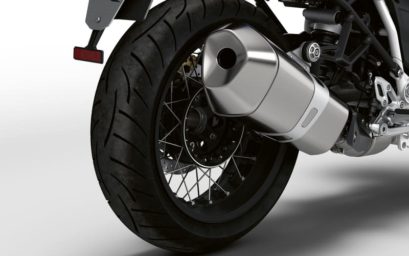 BMW r1250RT REMUS ブラック ステンレス マフラー REMUS BLACK HAWK Slip On (sport exhaust) with connection tube