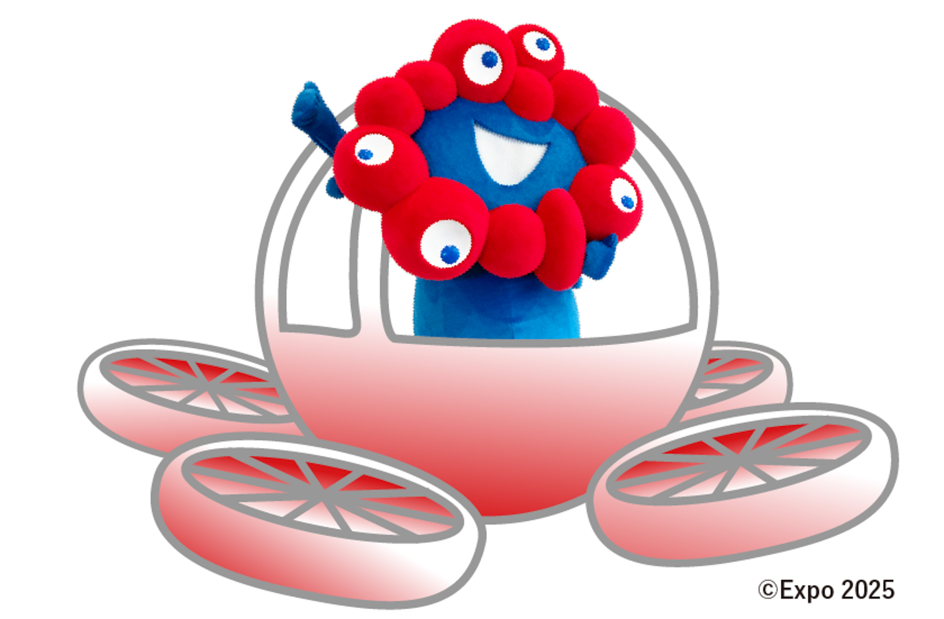 ミャクミャク×空飛ぶクルマ