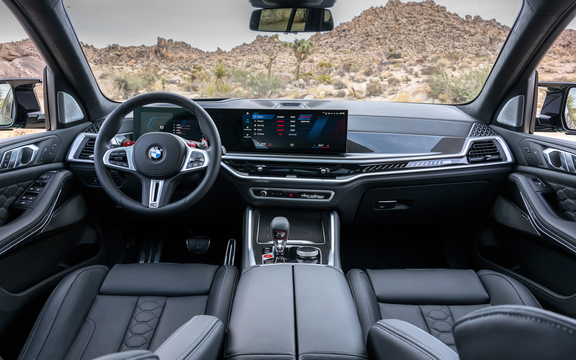 「X5 Mコンペティション」のインテリア