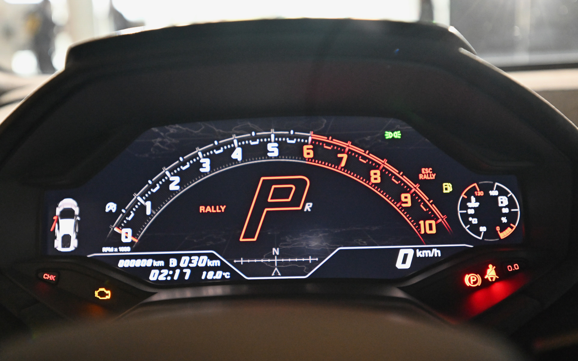 ウラカン ステラートのインテリア