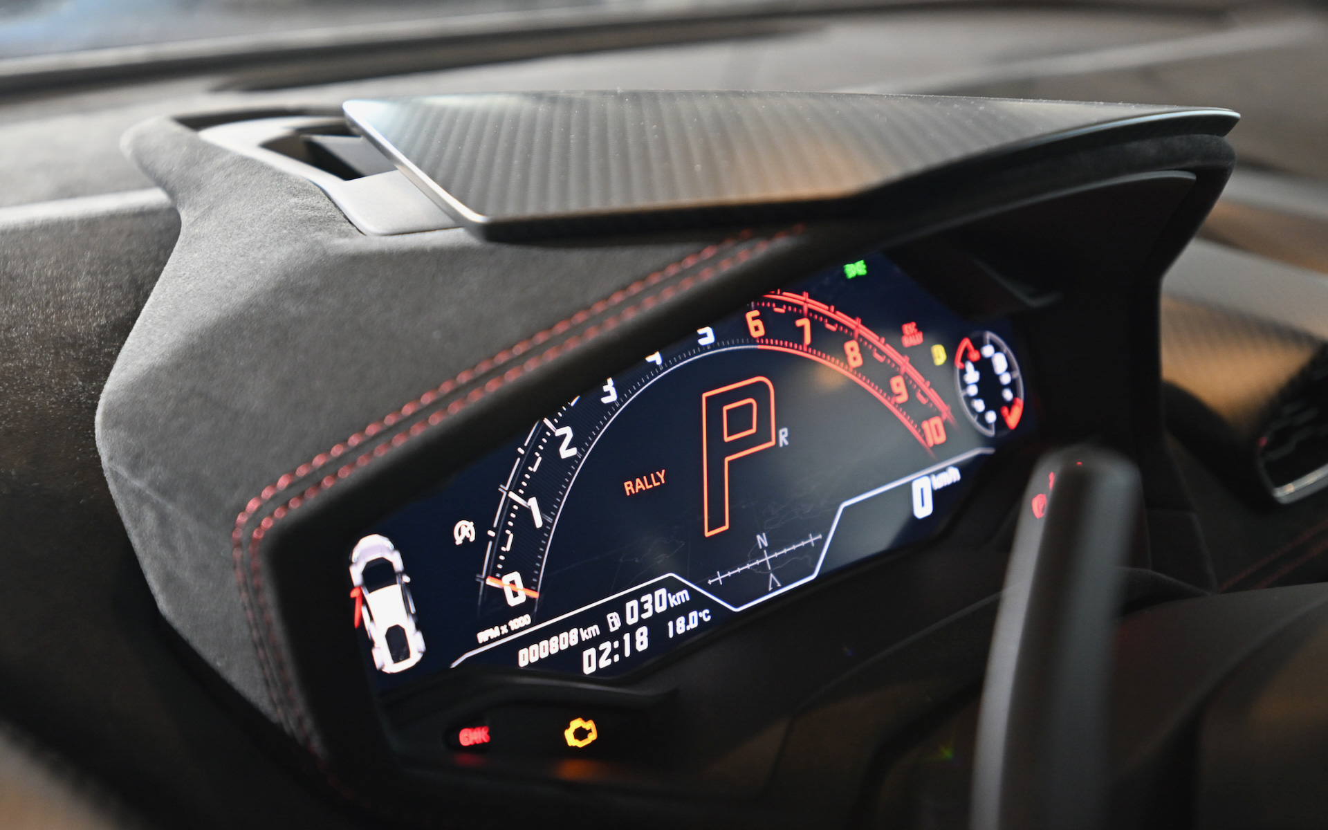 ウラカン ステラートのインテリア