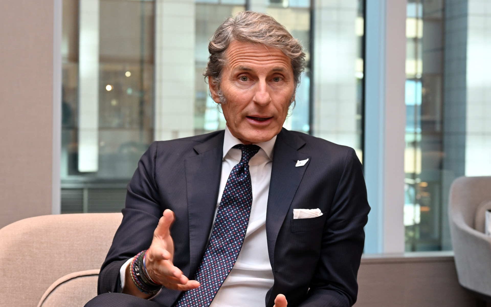 来日したアウトモビリ・ランボルギーニのステファン・ヴィンケルマンCEOに、今後の展開などについて聞いた