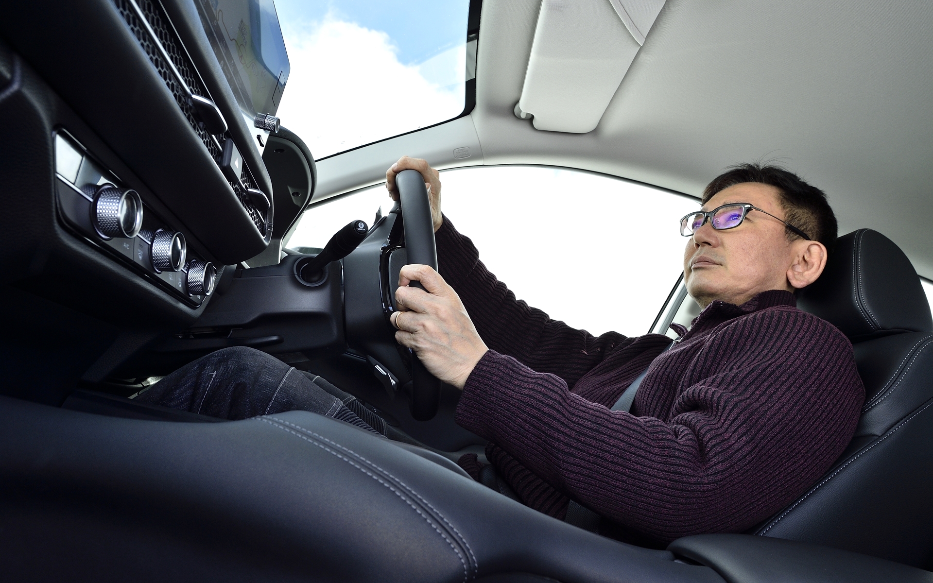 AWDは雪道でもライントレース性がかなり高い