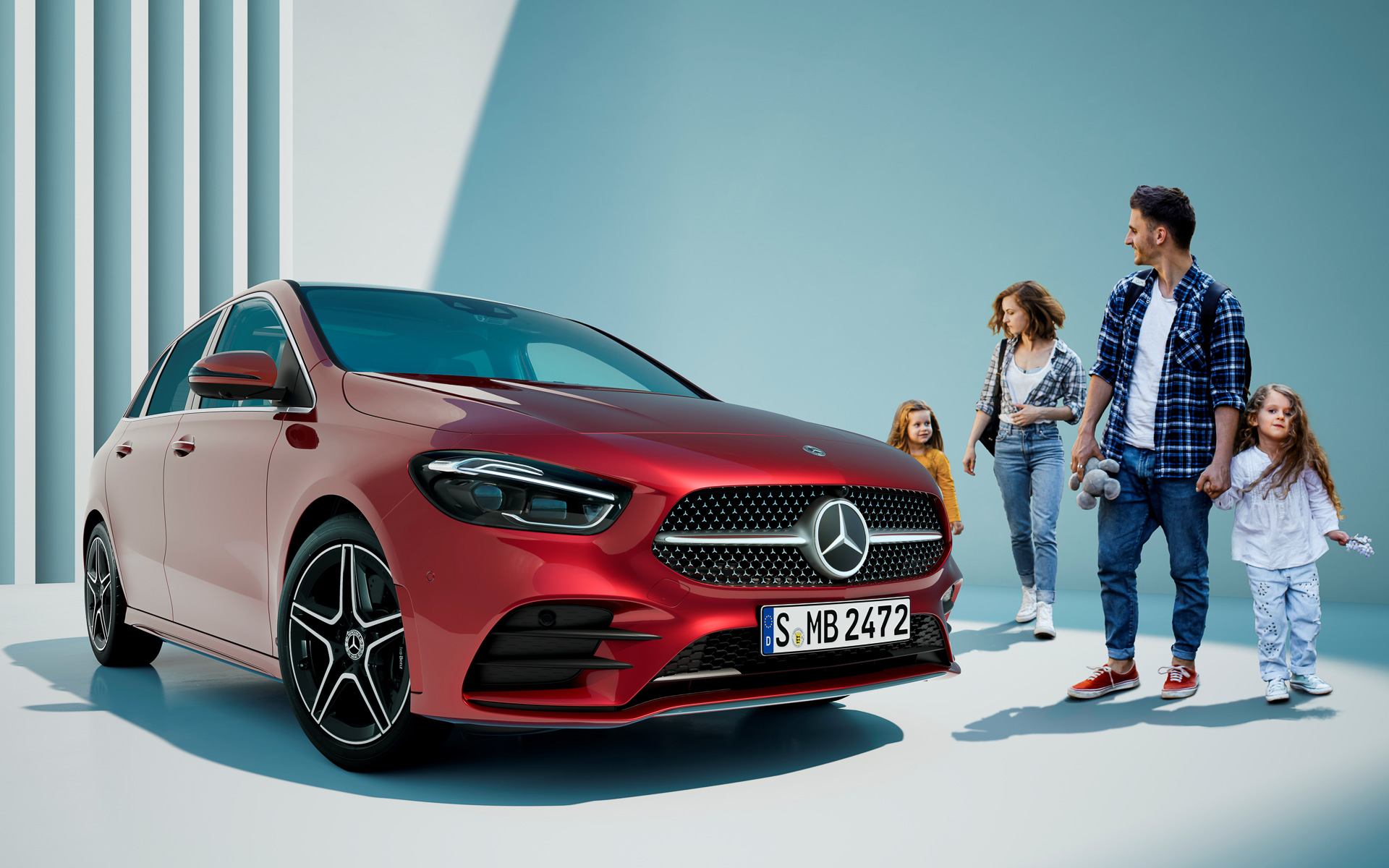 メルセデス・ベンツ日本はマルチパーパスコンパクトモデルの「B クラス」を刷新した