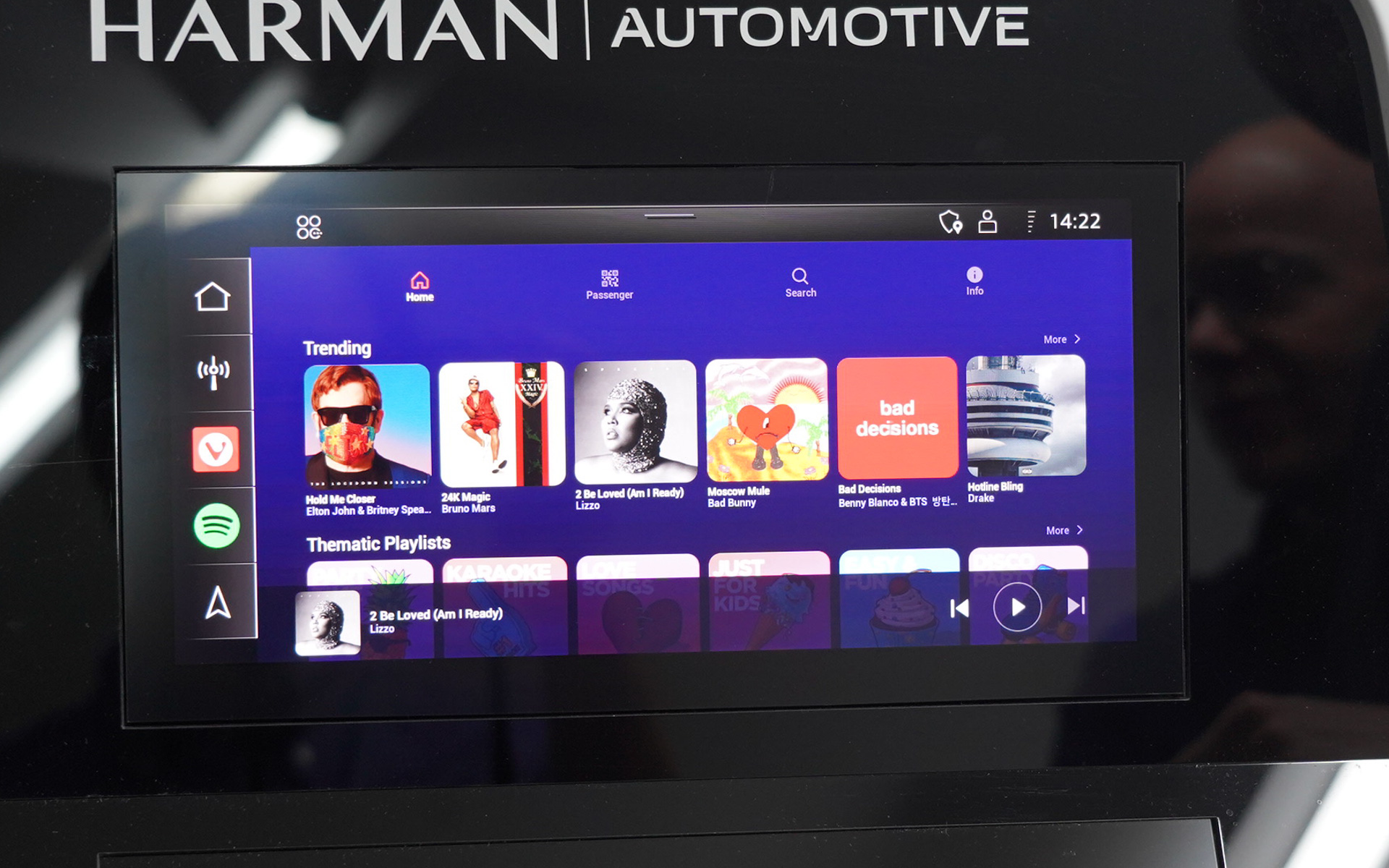 音楽アプリもインストールして再生できる。もうCarPlayやAndroid Autoをいちいちつなげる必要はなくなる