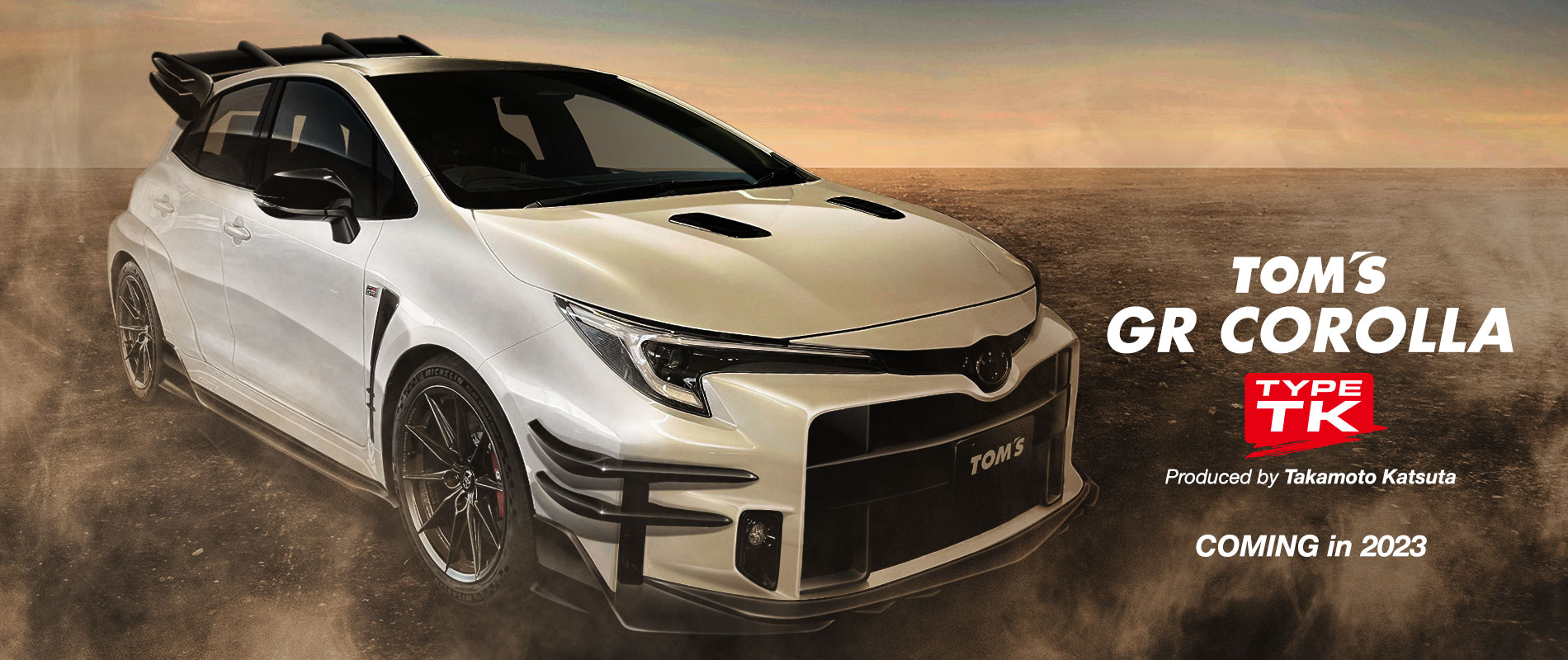 TOM'S GRカローラ Type TK（Takamoto Katsuta）