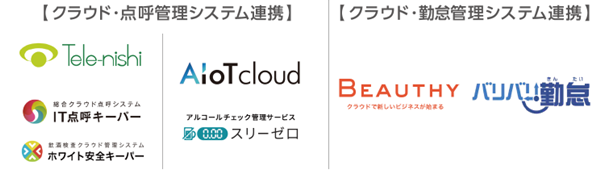 連携可能システム（2023年3月2日時点）