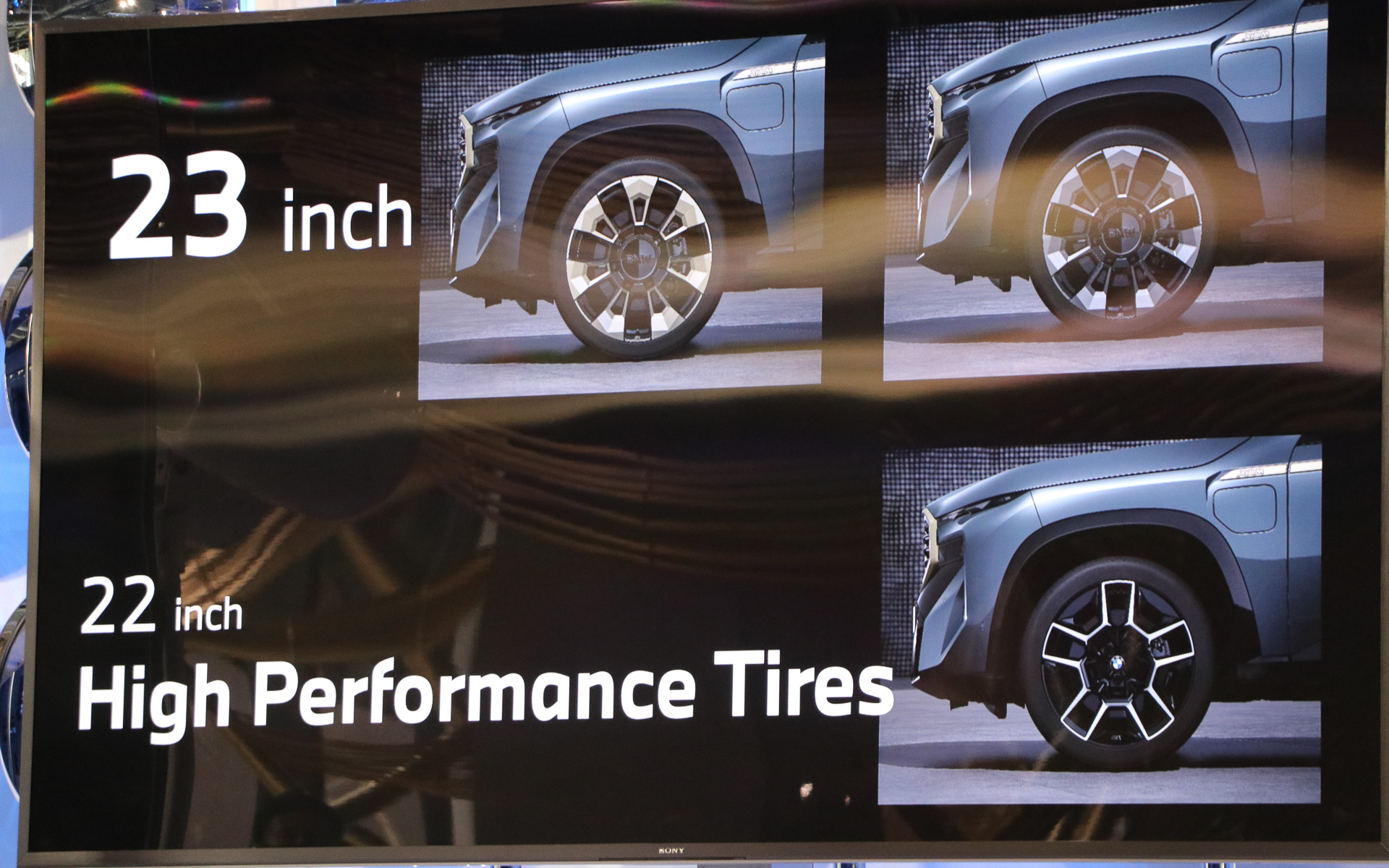 ホイールは3種類を設定