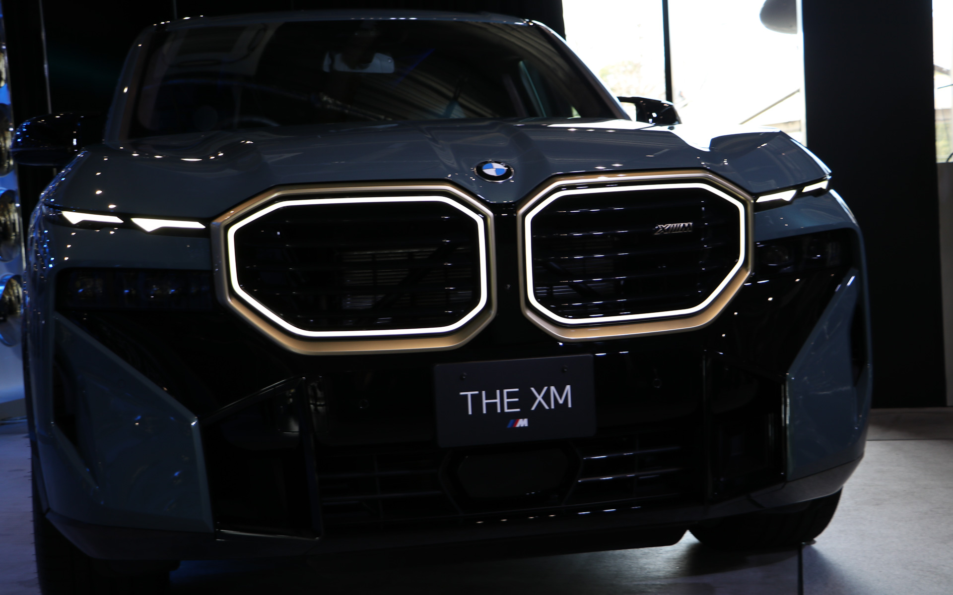 キドニーグリルの内側にはイルミネーションを搭載