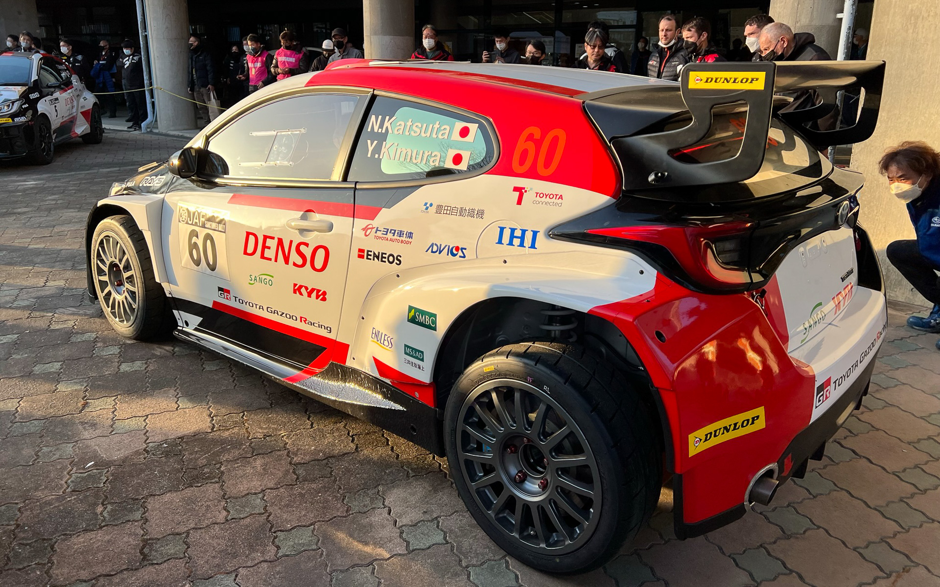 GRヤリス ラリー2のリアまわり