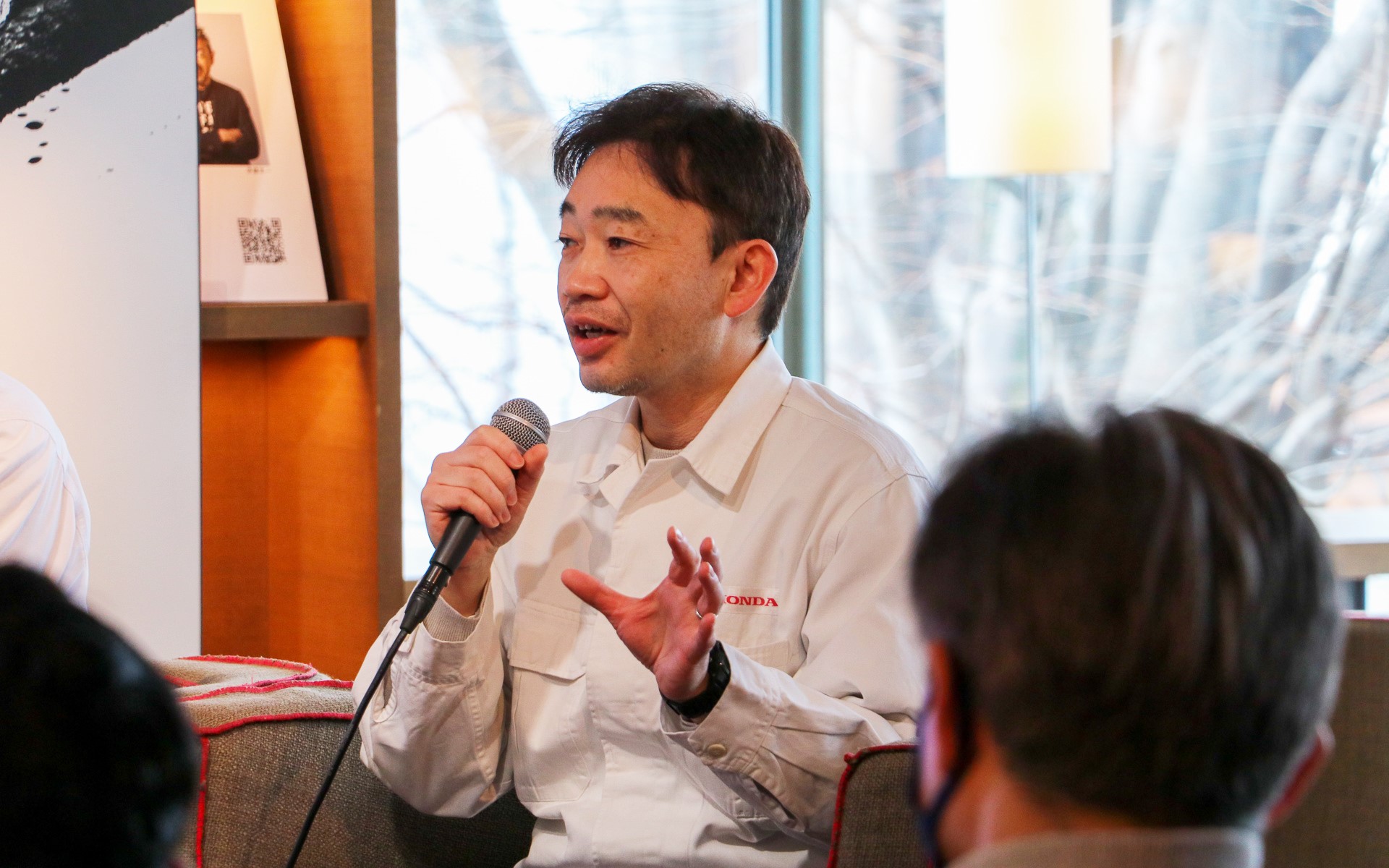 われわれが「こういう風に使ってほしいなぁ」と思っていたとおりの使い方をしてくれているので本当にうれしいですとコメントしていた株式会社ホンダアクセス Modulo X完成車性能担当 湯沢峰司氏