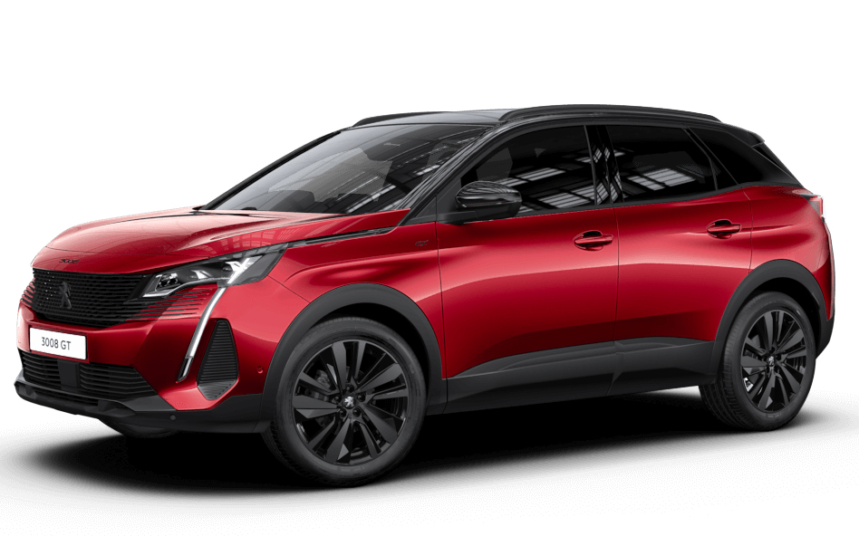 3008 GT BlueHDi Black Pack（アルティメット レッド）。価格は580万5500円