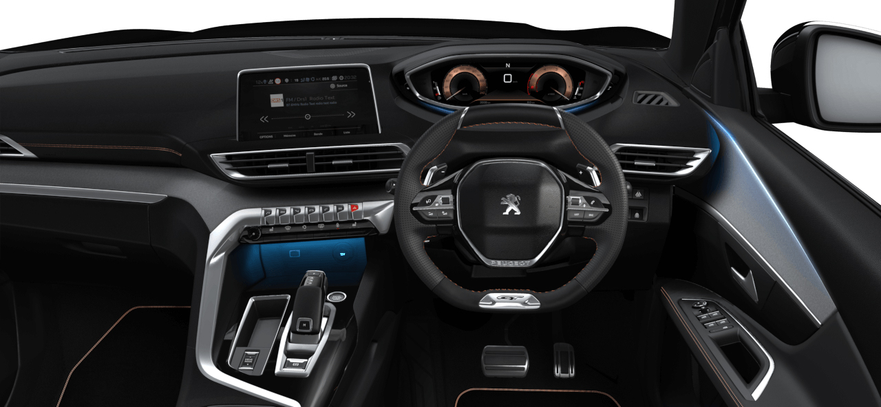 3008 GT BlueHDi Black Packのインテリア