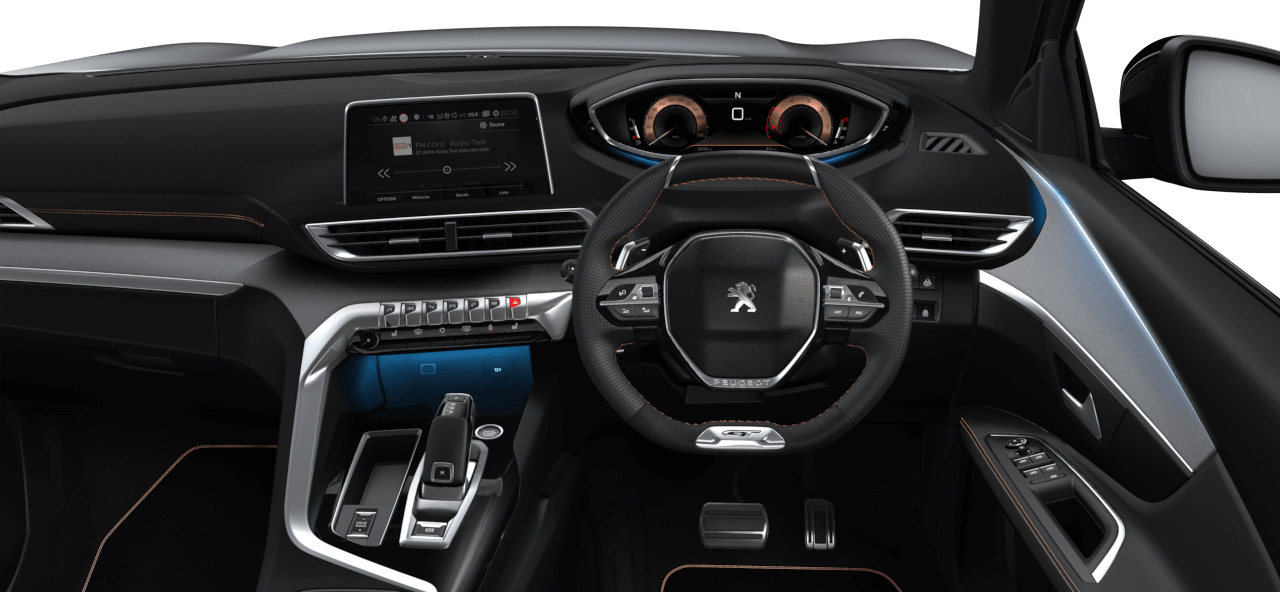 5008 GT BlueHDi Black Packのインテリア