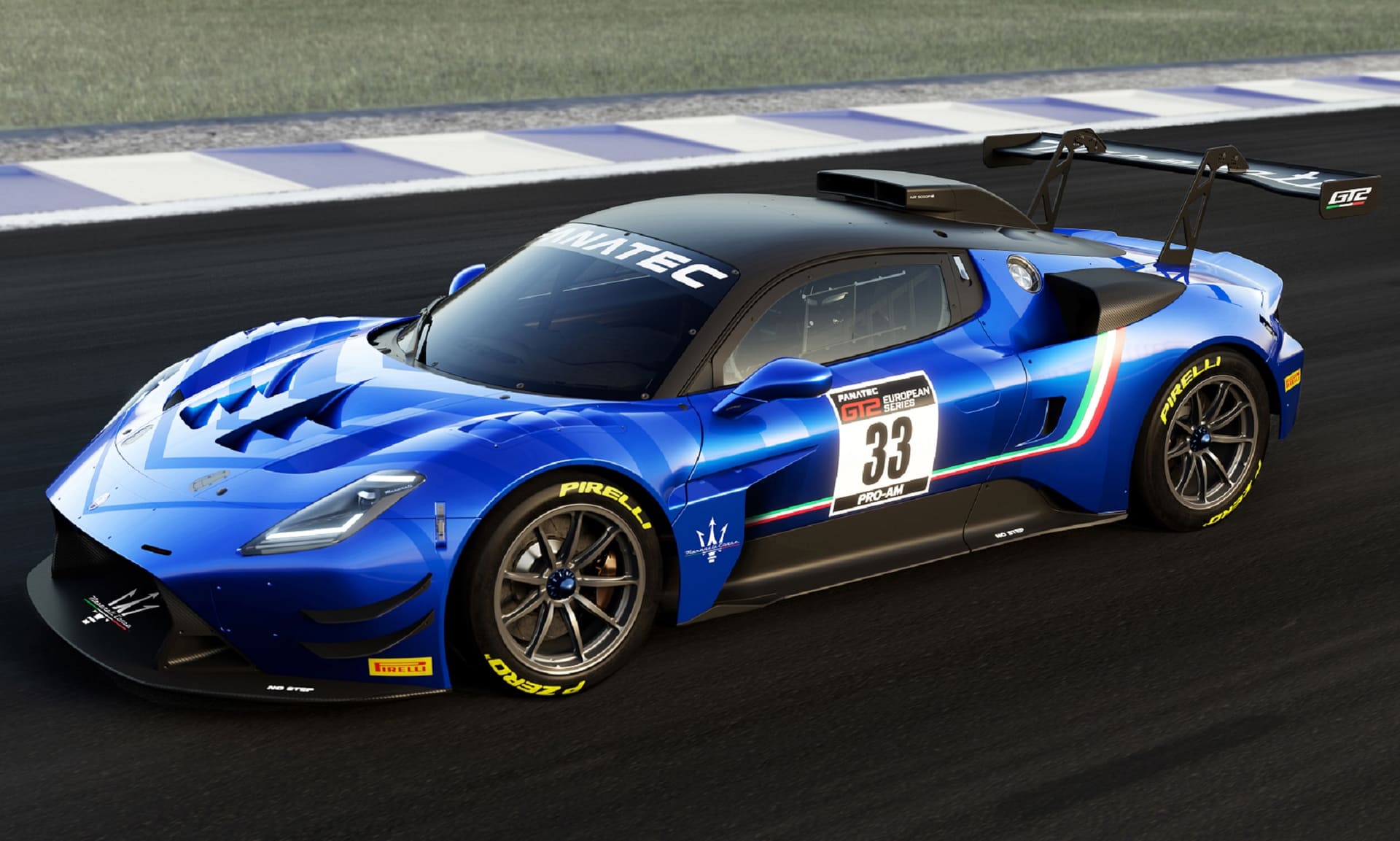 マセラティの新型レーシングカーMC20 GT2