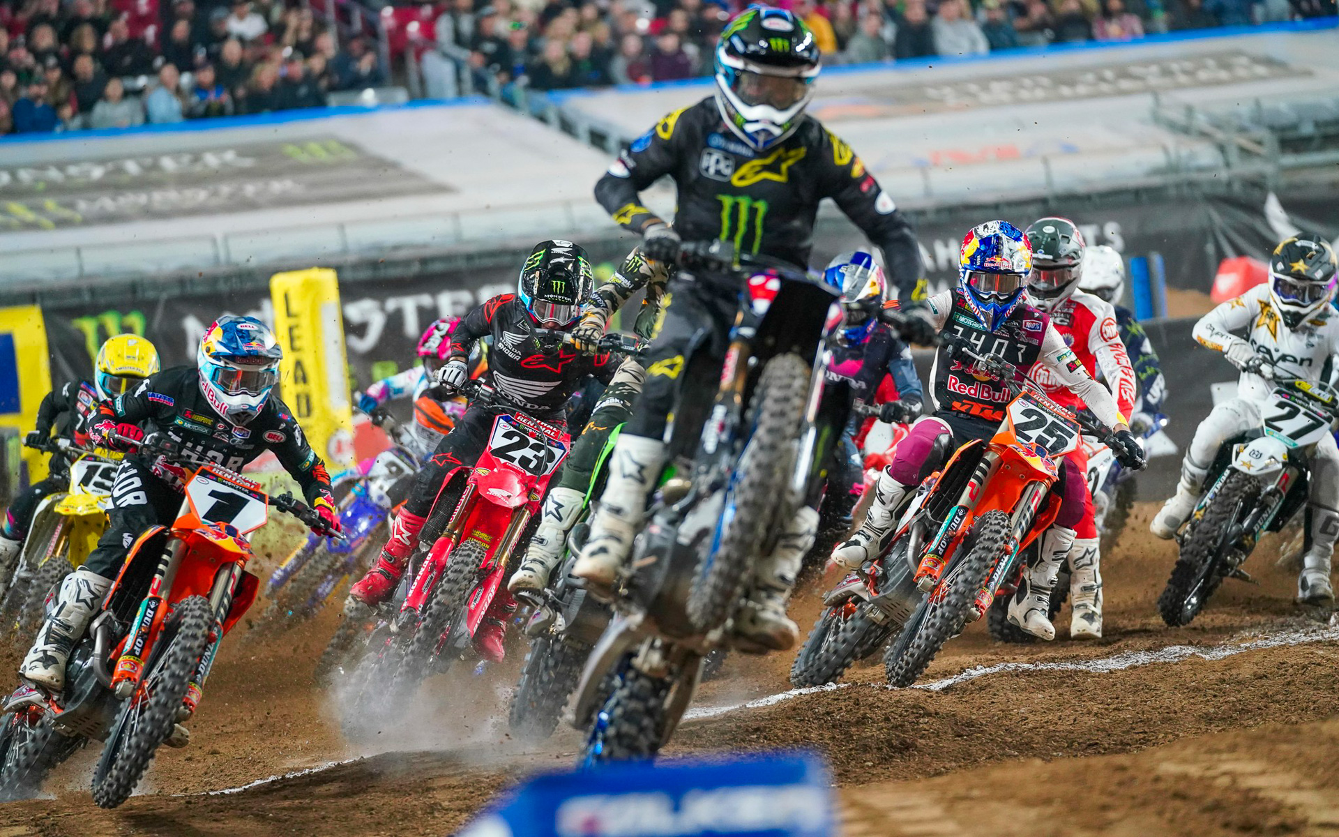 2022年「AMAスーパークロス」の様子